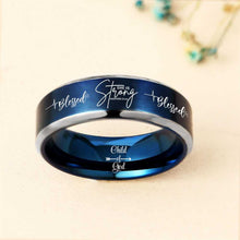 Load image into Gallery viewer, SHE IS STRONG 💖 DESIGNER RING - 60% OFF 😍 FREE BRACELET W/PURCH ⭐️⭐️⭐️⭐️⭐️ REVIEWS