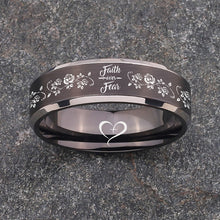 Load image into Gallery viewer, 🔥 FAITH OVER FEAR RING - CLEARANCE ⚡️ LIMITED STOCK!!! 🔥