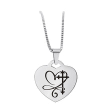 Load image into Gallery viewer, HEARTCROSS NECKLACE 😍 60% OFF ⭐️⭐️⭐️⭐️⭐️ REVIEWS