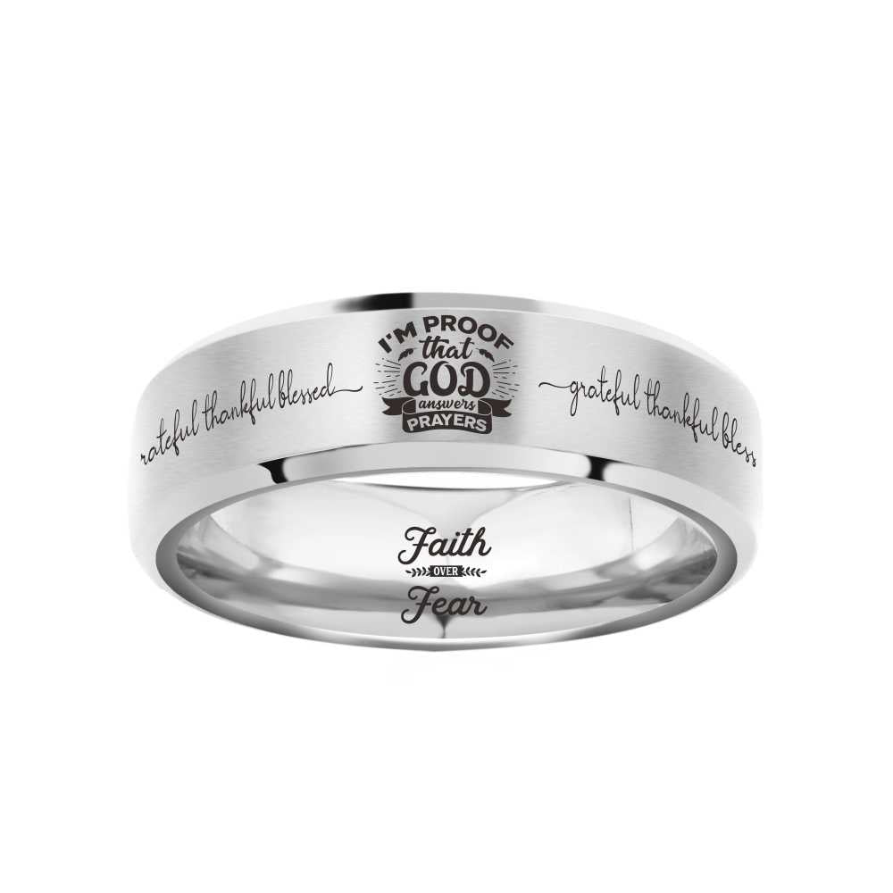 GOD ANSWERS PRAYER ✝️ DESIGNER RING 🤩 70% OFF ⭐⭐⭐⭐⭐ REVIEWS