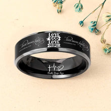 Load image into Gallery viewer, LOVE GOD-LOVE PEOPLE ❤️ RING - 60% OFF 😍 FREE BRACELET W/PURCH ⭐️⭐️⭐️⭐️⭐️ REVIEWS