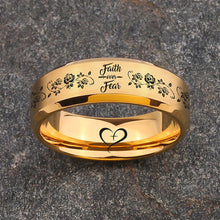 Load image into Gallery viewer, 🔥 FAITH OVER FEAR RING - CLEARANCE ⚡️ LIMITED STOCK!!! 🔥