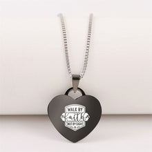 Load image into Gallery viewer, WALK BY FAITH NECKLACE ✝️ 60% OFF ⭐️⭐️⭐️⭐️⭐️ REVIEWS