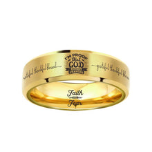 Load image into Gallery viewer, GOD ANSWERS PRAYER ✝️ DESIGNER RING 🤩 70% OFF ⭐⭐⭐⭐⭐ REVIEWS