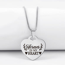 Load image into Gallery viewer, FOREVER IN MY HEART ❤️ CUSTOMIZED NECKLACE