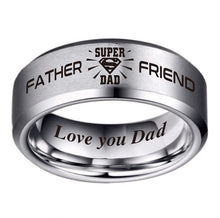 Load image into Gallery viewer, SUPER DAD 😍 DESIGNER RING 70% OFF ⭐⭐⭐⭐⭐ REVIEWS