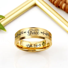 Load image into Gallery viewer, SAVED BY GRACE ✝️ RING 😍 70% OFF ⭐⭐⭐⭐⭐ REVIEWS