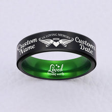 Load image into Gallery viewer, WOW! SAVE $80 😍 MEMORIAL KEEPSAKE RING ❤️ FREE BRACELET W/PURCHASE!!!