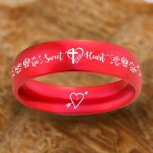 Load image into Gallery viewer, BE MINE or SWEETHEART 😍 RED ARC RING - 70% OFF 😍 ⭐⭐⭐⭐⭐ REVIEWS