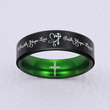 Load image into Gallery viewer, HEARTCROSS DESIGNER RING 🥰 60% OFF 🎁 FREE BRACELET W/PURCH ⭐️⭐️⭐️⭐️⭐️ REVIEWS
