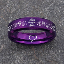 Load image into Gallery viewer, 🔥 FAITH OVER FEAR RING - CLEARANCE ⚡️ LIMITED STOCK!!! 🔥