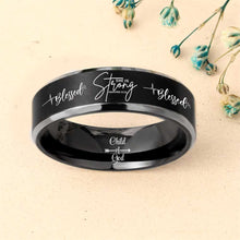 Load image into Gallery viewer, SHE IS STRONG 💖 DESIGNER RING - 60% OFF 😍 FREE BRACELET W/PURCH ⭐️⭐️⭐️⭐️⭐️ REVIEWS