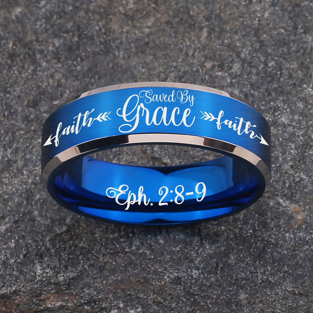 SAVED BY GRACE ✝️ DESIGNER RING - 60% OFF 😍 FREE BRACELET W/PURCH ⭐️⭐️⭐️⭐️⭐️ REVIEWS