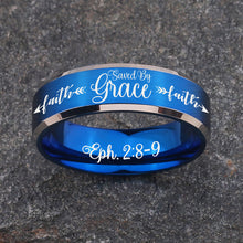 Load image into Gallery viewer, SAVED BY GRACE ✝️ DESIGNER RING - 60% OFF 😍 FREE BRACELET W/PURCH ⭐️⭐️⭐️⭐️⭐️ REVIEWS