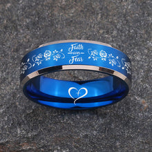 Load image into Gallery viewer, 🔥 FAITH OVER FEAR RING - CLEARANCE ⚡️ LIMITED STOCK!!! 🔥