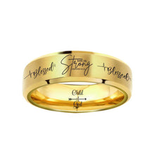 Load image into Gallery viewer, SHE IS STRONG 😍 RING 70% OFF ⭐⭐⭐⭐⭐ REVIEWS