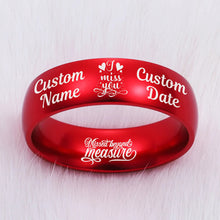 Load image into Gallery viewer, I MISS YOU ❤️ KEEPSAKE RING - 60% OFF 😍 PERSONALIZE IT FOR FREE ⭐⭐⭐⭐⭐ REVIEWS