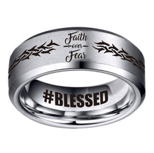 Load image into Gallery viewer, FOF #BLESSED ❤️ DESIGNER RING 🤩 70% OFF ⭐⭐⭐⭐⭐ REVIEWS