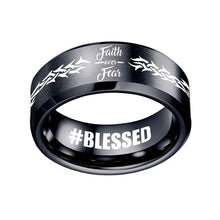 Load image into Gallery viewer, FOF #BLESSED ❤️ DESIGNER RING 🤩 70% OFF ⭐⭐⭐⭐⭐ REVIEWS