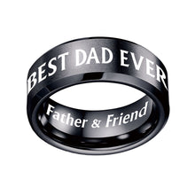 Load image into Gallery viewer, BEST DAD EVER 🤩 KEEPSAKE RING 70% OFF ⭐⭐⭐⭐⭐ REVIEWS