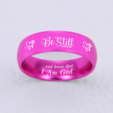Load image into Gallery viewer, BE STILL RING 🥰 60% OFF 💖  FREE BRACELET W/PURCH ⭐️⭐️⭐️⭐️⭐️ REVIEWS
