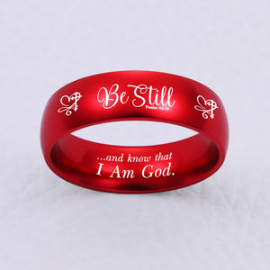 BE STILL RING 🥰 60% OFF 💖  FREE BRACELET W/PURCH ⭐️⭐️⭐️⭐️⭐️ REVIEWS