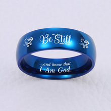 Load image into Gallery viewer, BE STILL RING 🥰 60% OFF 💖  FREE BRACELET W/PURCH ⭐️⭐️⭐️⭐️⭐️ REVIEWS
