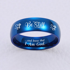 BE STILL RING 🥰 60% OFF 💖  FREE BRACELET W/PURCH ⭐️⭐️⭐️⭐️⭐️ REVIEWS