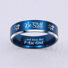 Load image into Gallery viewer, BE STILL RING 🥰 60% OFF 💖  FREE BRACELET W/PURCH ⭐️⭐️⭐️⭐️⭐️ REVIEWS
