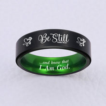 Load image into Gallery viewer, BE STILL RING 🥰 60% OFF 💖  FREE BRACELET W/PURCH ⭐️⭐️⭐️⭐️⭐️ REVIEWS
