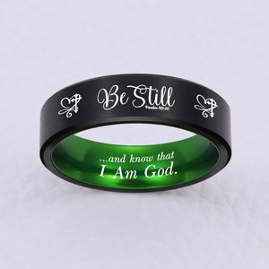 BE STILL RING 🥰 60% OFF 💖  FREE BRACELET W/PURCH ⭐️⭐️⭐️⭐️⭐️ REVIEWS
