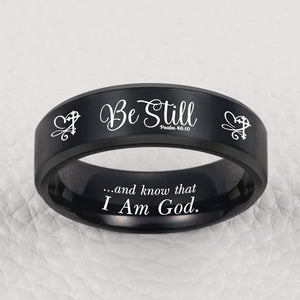 BE STILL RING 🥰 60% OFF 💖  FREE BRACELET W/PURCH ⭐️⭐️⭐️⭐️⭐️ REVIEWS