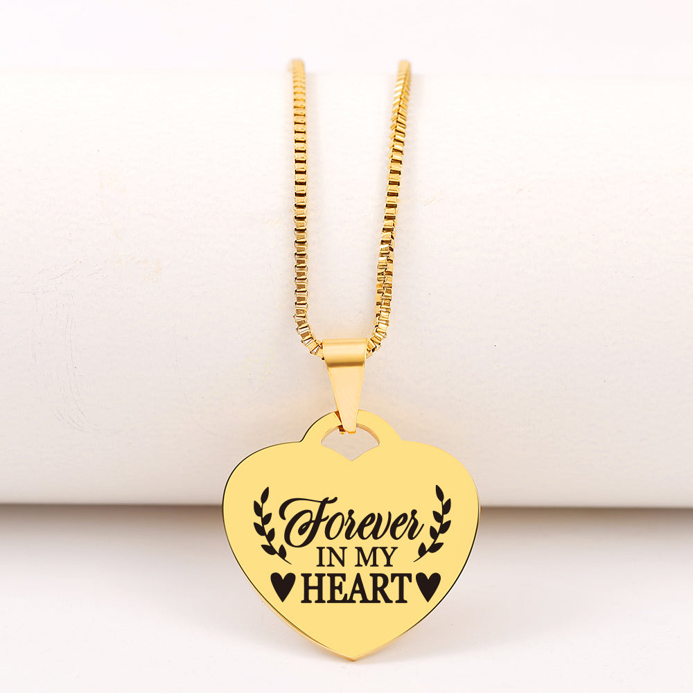 FOREVER IN MY HEART ❤️ CUSTOMIZED NECKLACE