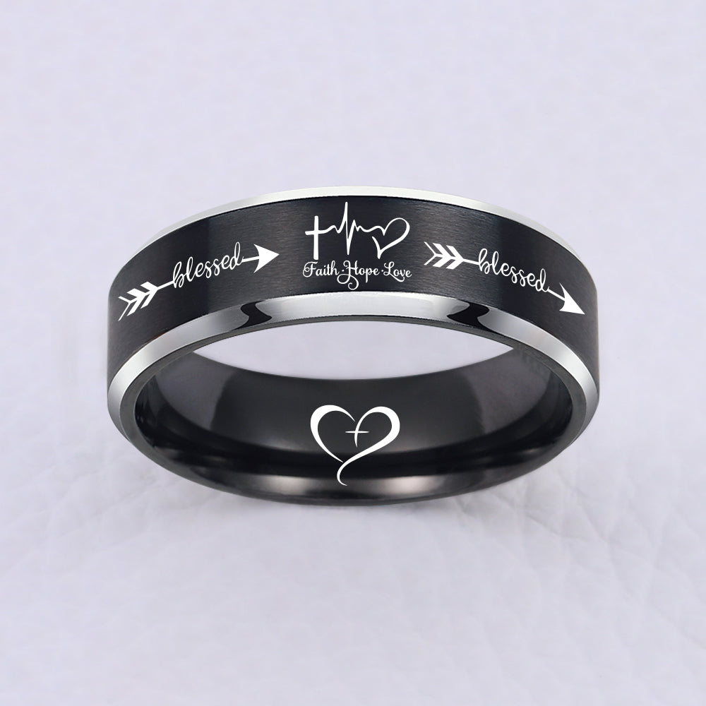 🔥 FAITH HOPE LOVE RING - CLEARANCE ⚡️ LIMITED STOCK!!! 🔥