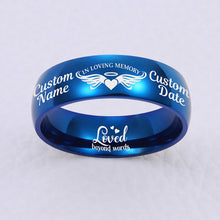 Load image into Gallery viewer, WOW! SAVE $80 😍 MEMORIAL KEEPSAKE RING ❤️ FREE BRACELET W/PURCHASE!!!
