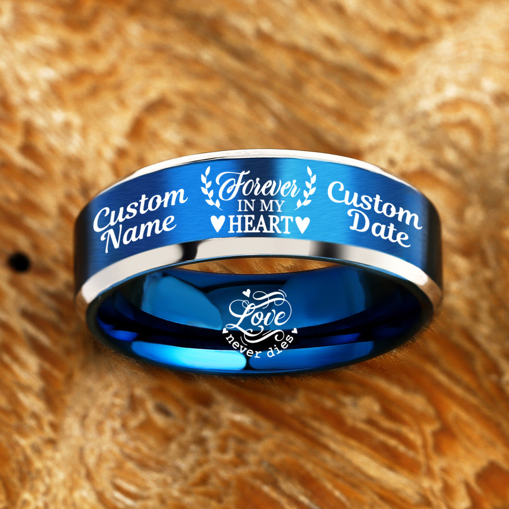 Custom Memorial Ring - Cremation Jewelry - Comfort Connects