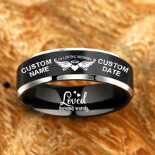Load image into Gallery viewer, IN LOVING MEMORY ❤️ KEEPSAKE RING - 60% OFF 😍 PERSONALIZE IT FOR FREE ⭐⭐⭐⭐⭐ REVIEWS
