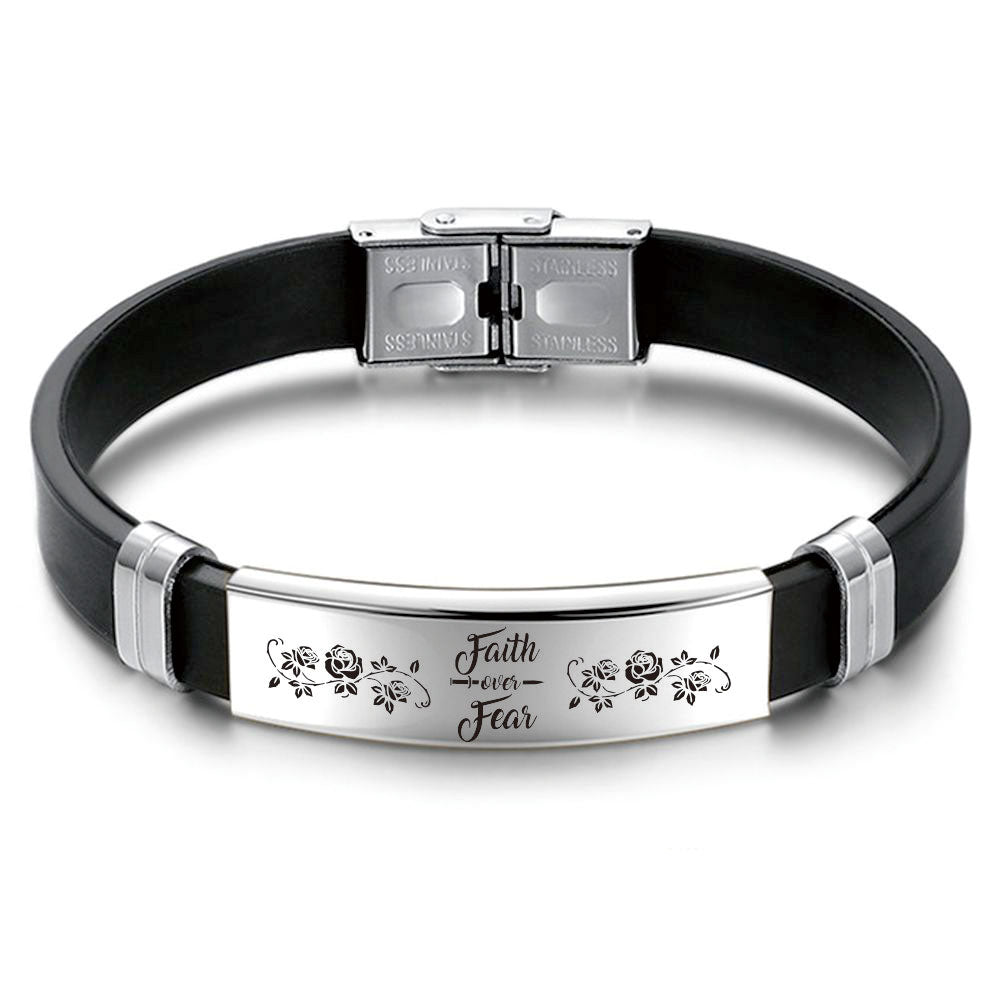 FAITH OVER FEAR BRACELET 😍 60% OFF ⭐️⭐️⭐️⭐️⭐️ REVIEWS